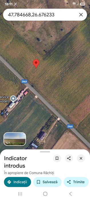 Teren intravilan Rachiti Botoșani