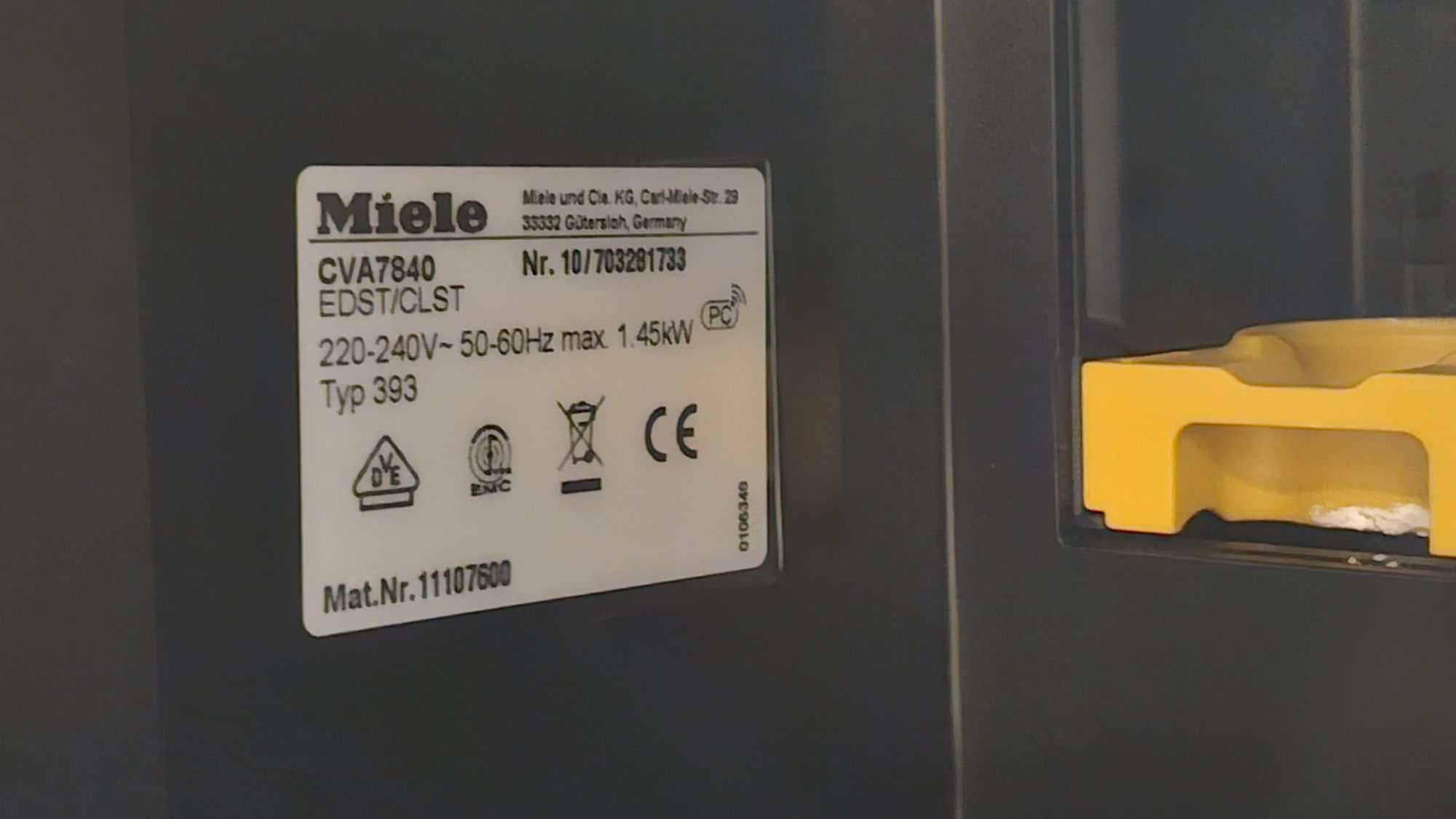 Miele CVA 7840 кафеавтомат за вграждане