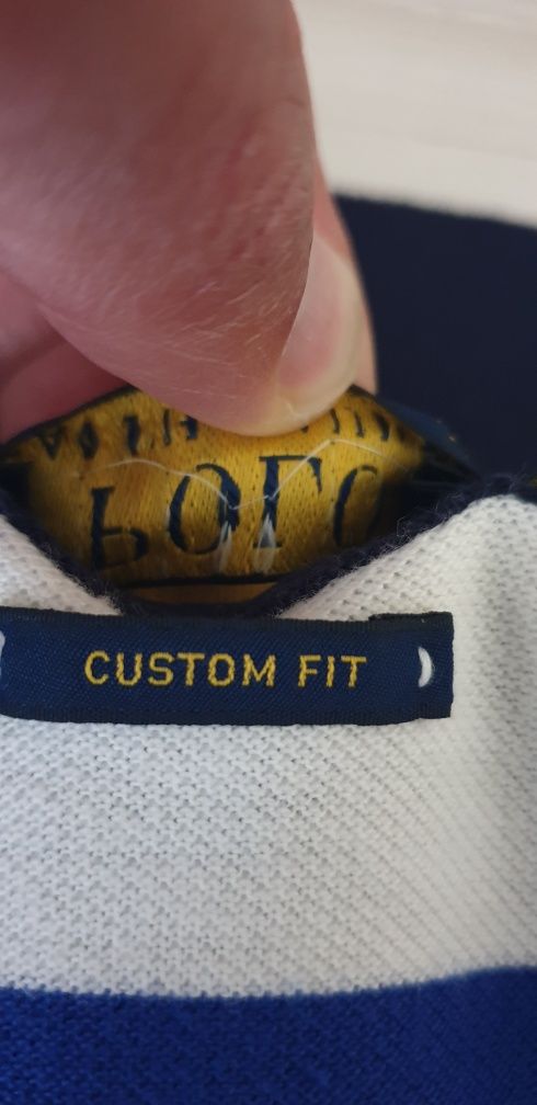 POLO Ralph Lauren USA  Pique Cotton Slim / L ОРИГИНАЛ! Мъжка Тениска!