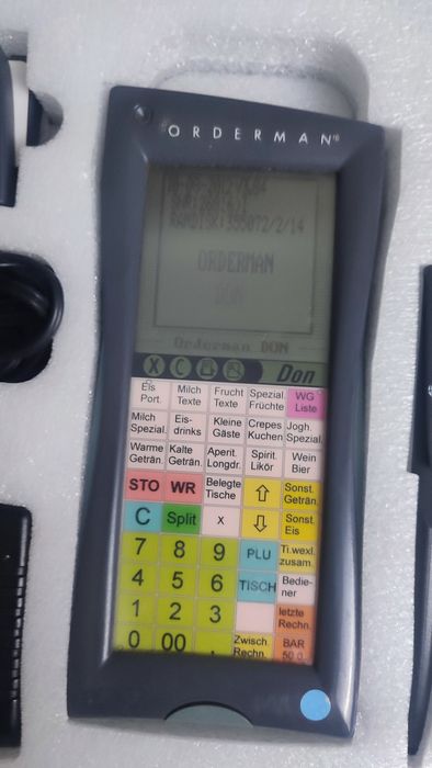 ORDERMAN Handterminal DON, 3 bucăți unul defect, 3 stații încărcare .