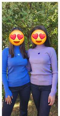 Дамски пуловер в прекрасни цветове