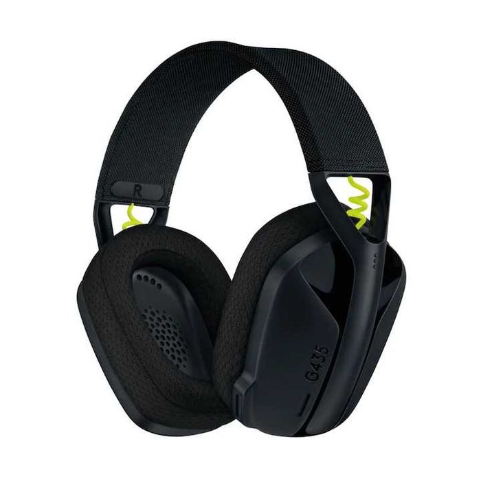 Casti gaming wireless Logitech G435 Lightspeed, Negru
