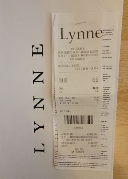 Pantofi Lynne's mărimea 38