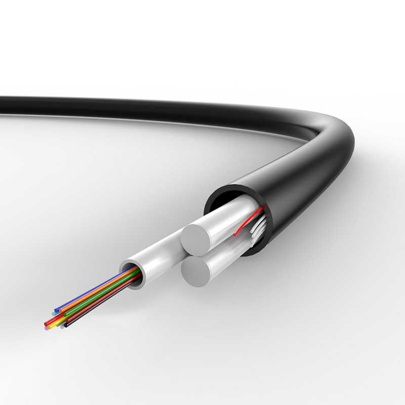 Cablu Fibra Optica GYFXY 2.2 KN, 7mm, 8 Fire