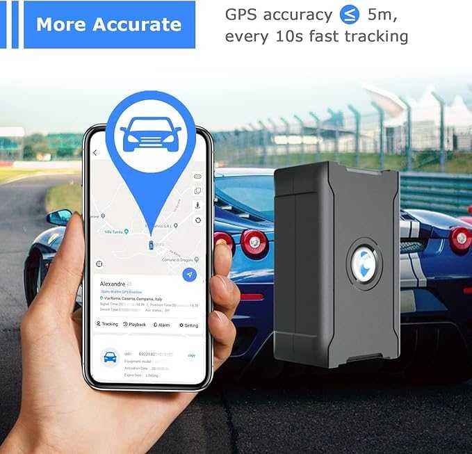 GPS тракер за кола, батерия 6000Mah от wanwaytech