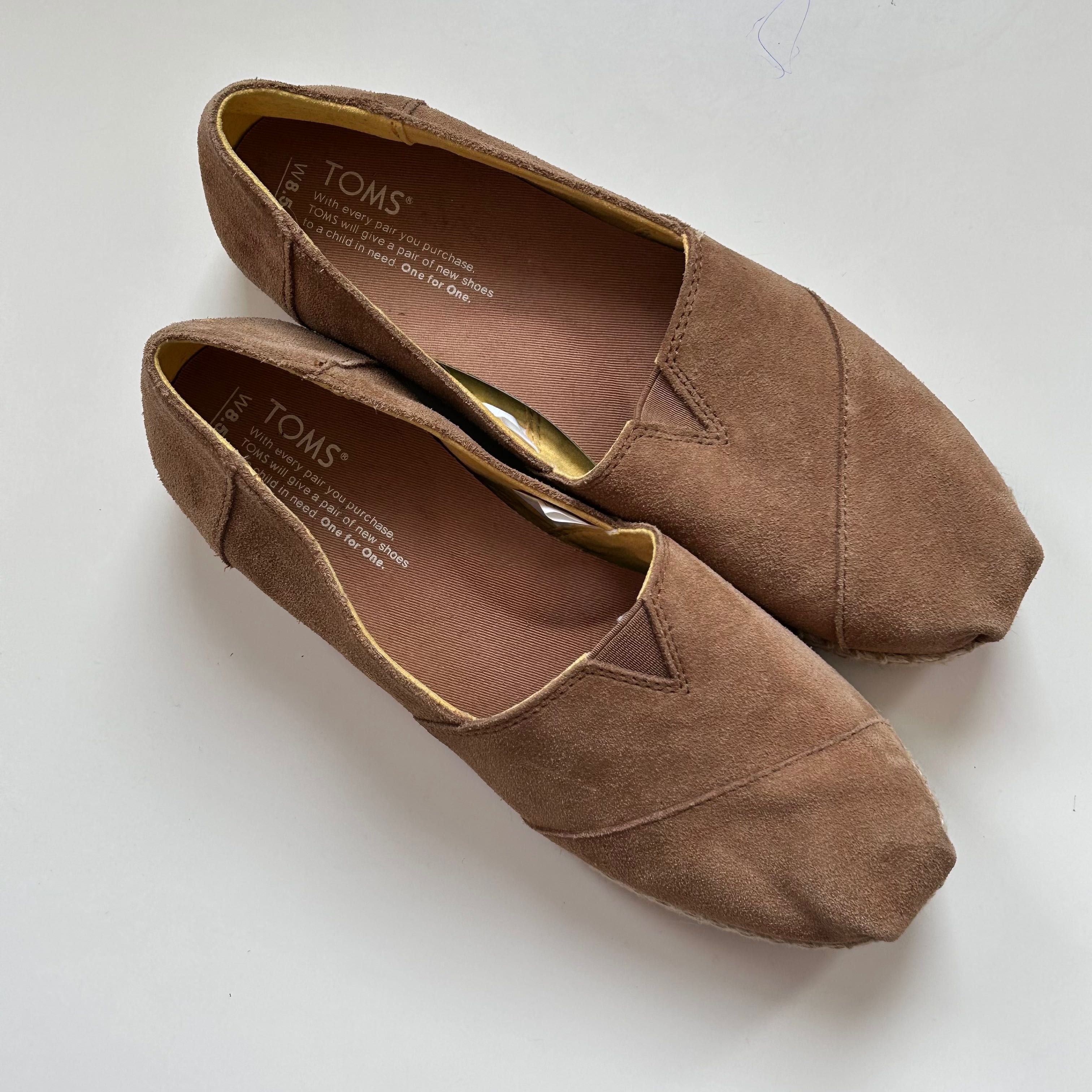 Toms страхотни летни спортно елегантни обувки /мокасини платформа 39N