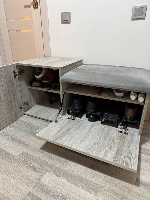 Обувница, шкаф с сиденьем