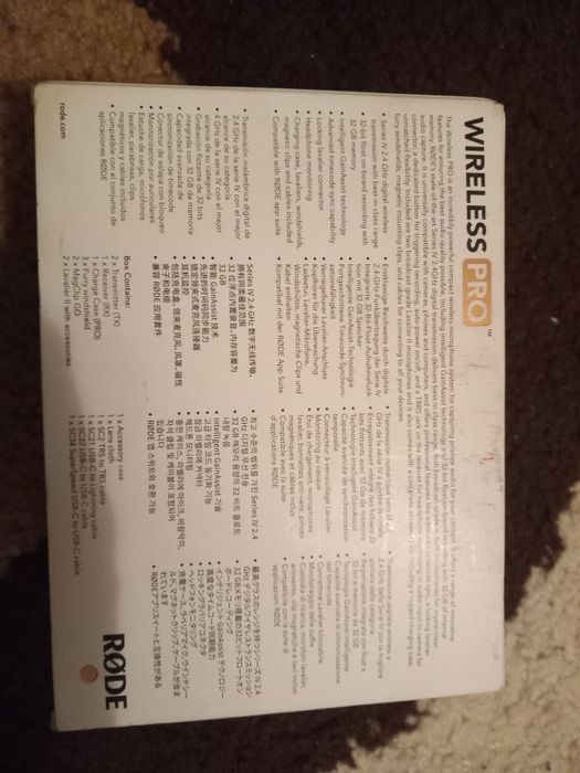 Vând microfon wireless pro
