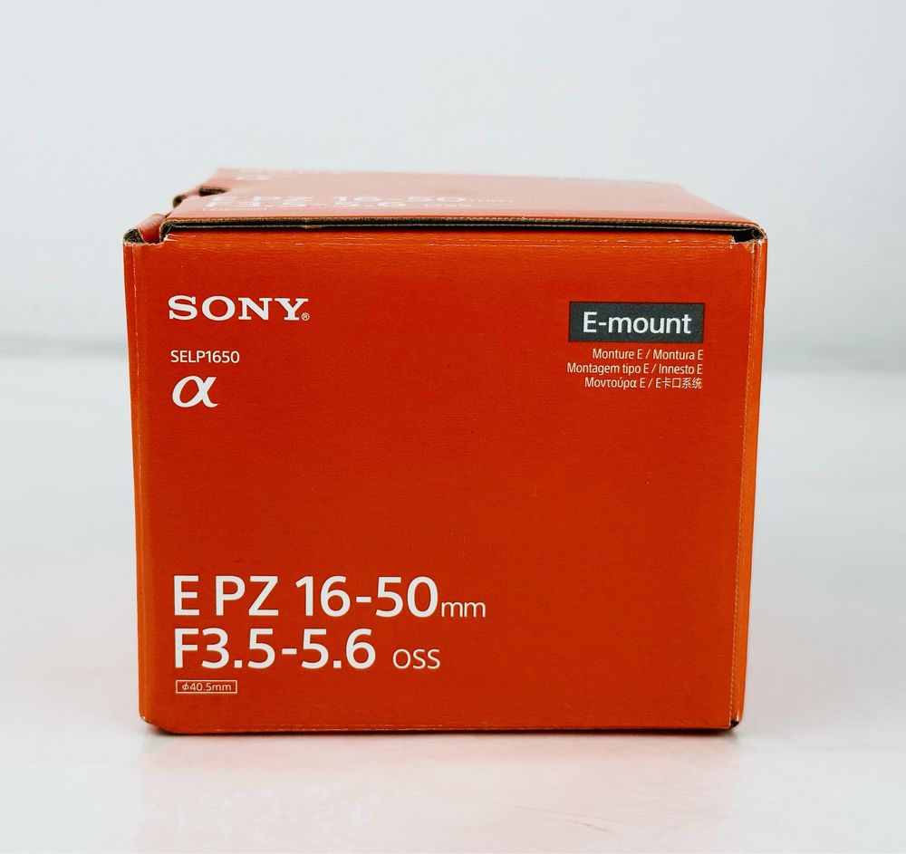 НОВ! Обектив SONY E PZ 16-50mm F3.5-5.6 OSS 2г. Гаранция!