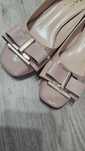 Обувки на ток, nude, 6 см, beige