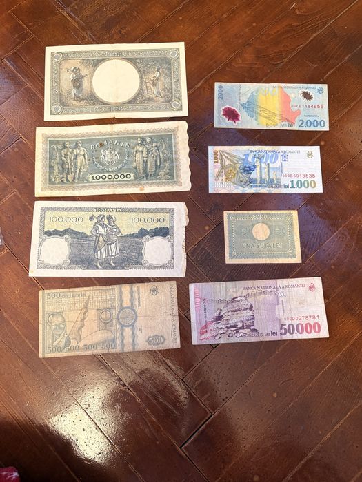 Bancnote vechi bani vechi