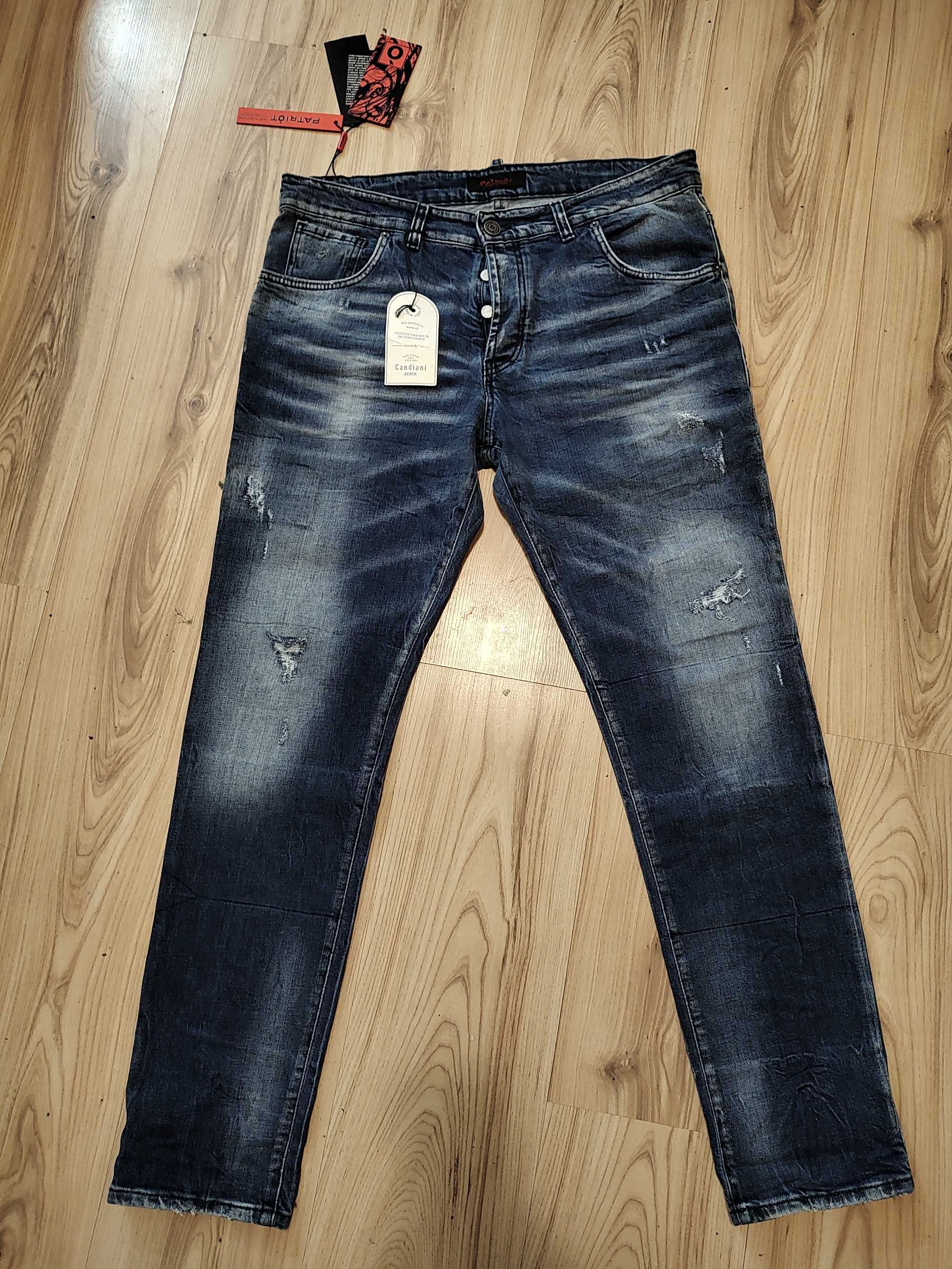 дънки Patriòt Jeans Uomo Regular Fit W40/54 -W36