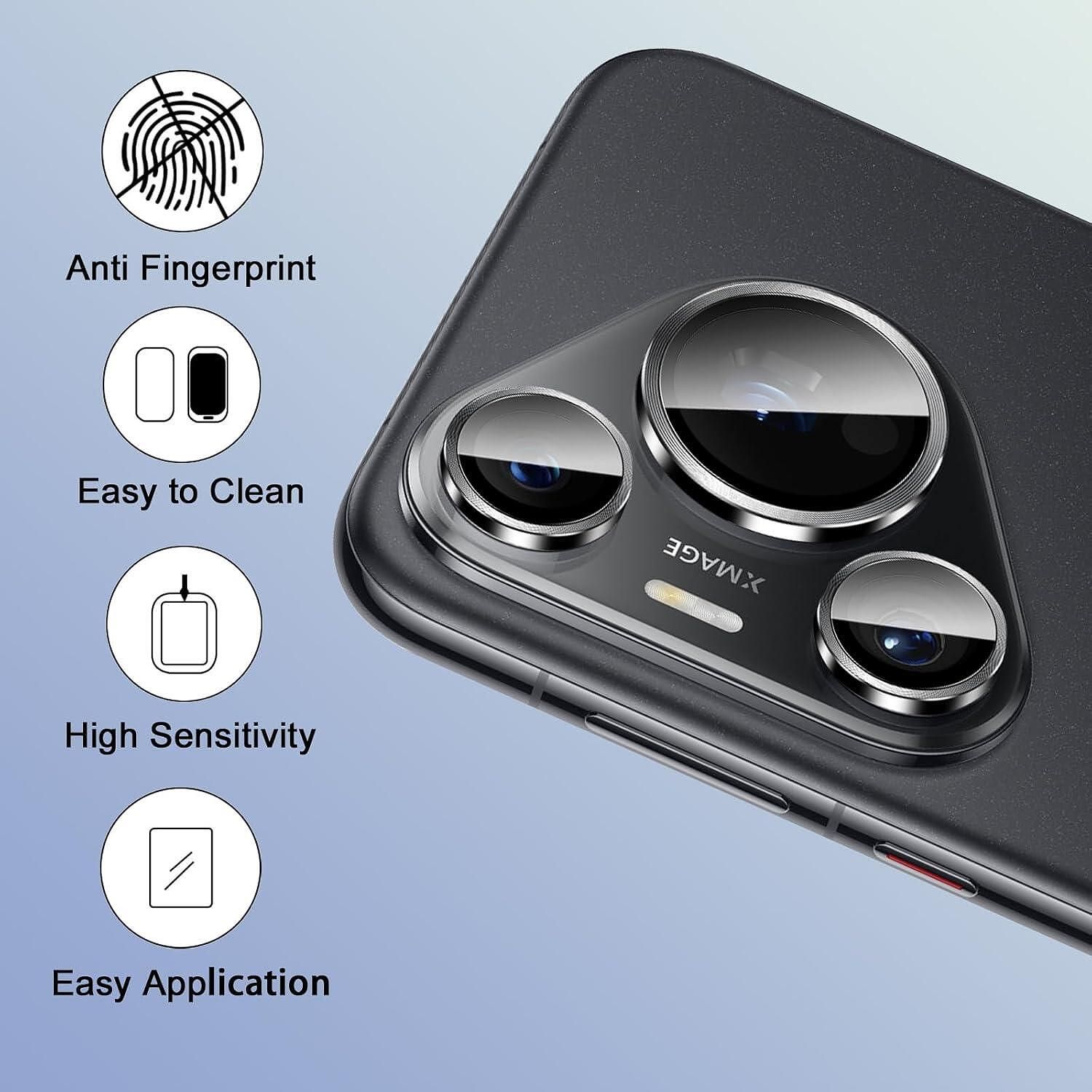 Стъклен Протектор за Камера Тип Рингове за Huawei Pura 70 Pro / Ultra