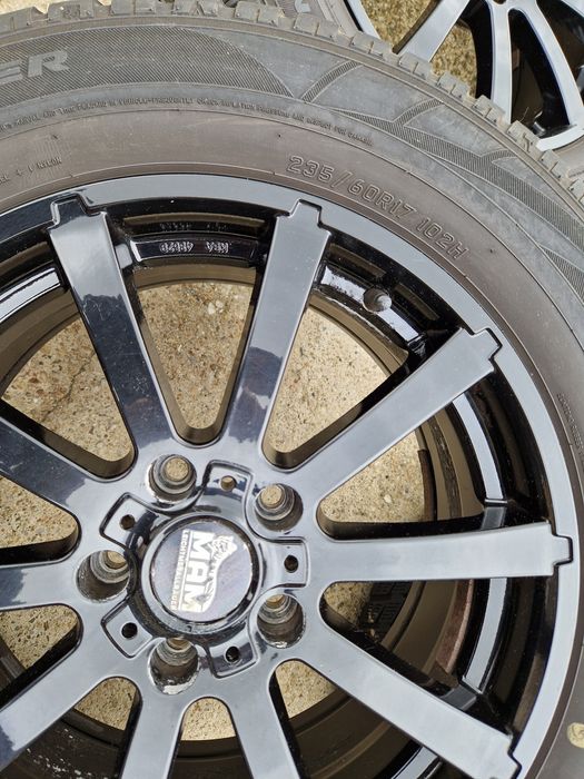 Jante 5x115 Opel Antara Chevrolet Captiva anvelope iarna 235 60 17