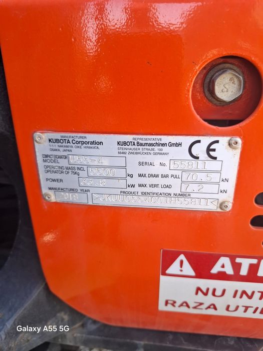 Excavator  KUBOTA U 48 -4