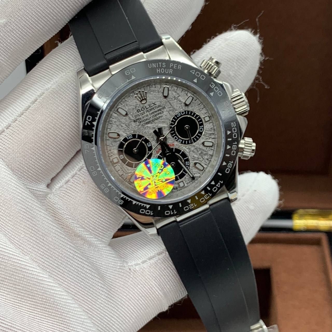 Rolex Daytona Silver Meteorite Silver