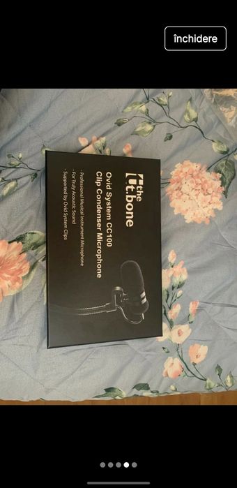 Microfon de instrumente