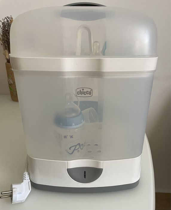 Sterilizator electric modular cu aburi Chicco Steril Natural 2 in 1