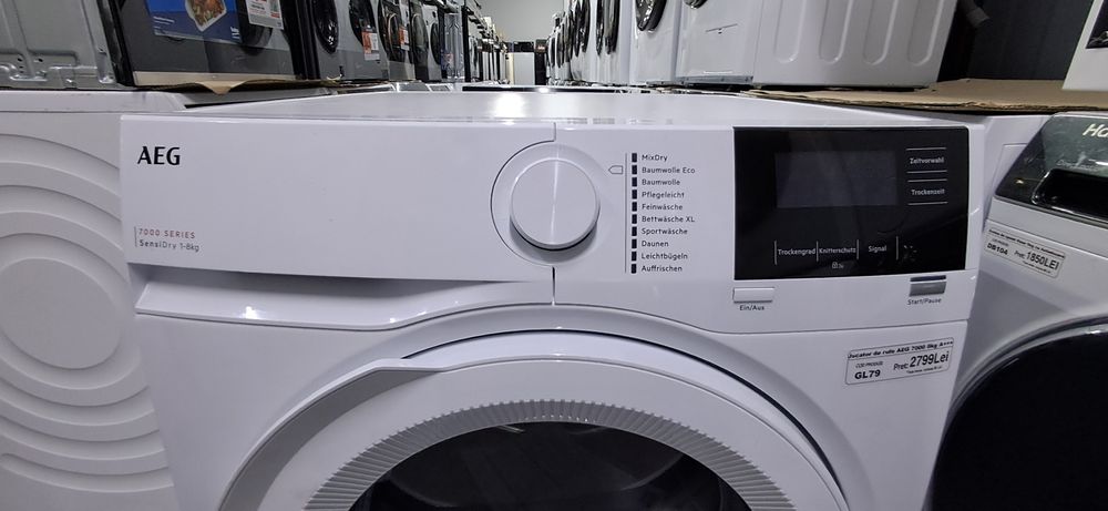 Uscator De rufe AEG 7000 8kg import Germania Garanție GL79