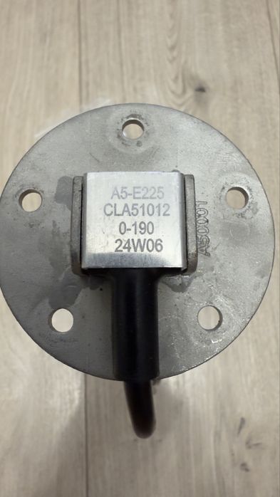 Senzor nivel apa/combustibil - 225 mm, 0-190 ohm, 24W