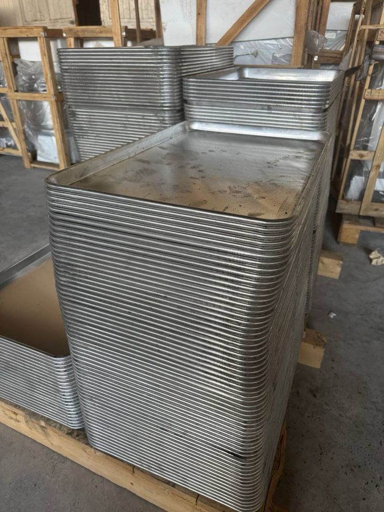 Алюминиевые подносы 60x40 см Alyuminiy tovoqlar 60x40 sm