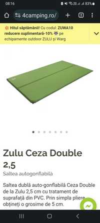 Saltea autogonflabila outdoor Zulu double