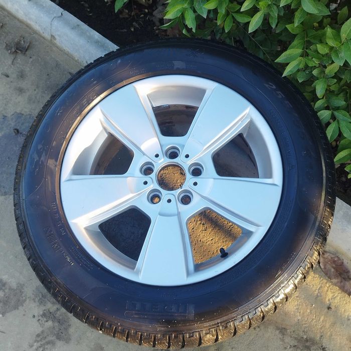 Продавам комплект от 4 броя оригинални алуминиеви джанти BMW Style 306