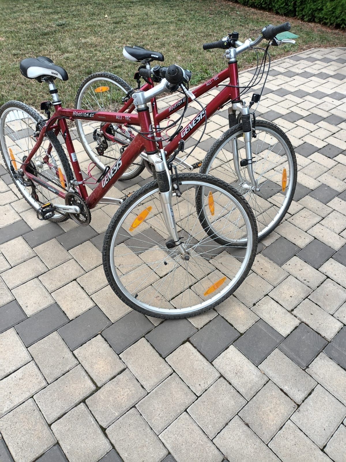 Bicicleta dama și barbat