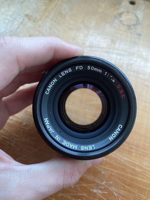 Obiectiv Canon 50mm f1.4 SSC