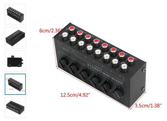 CX600 Mixer Audio Analogic NOU.