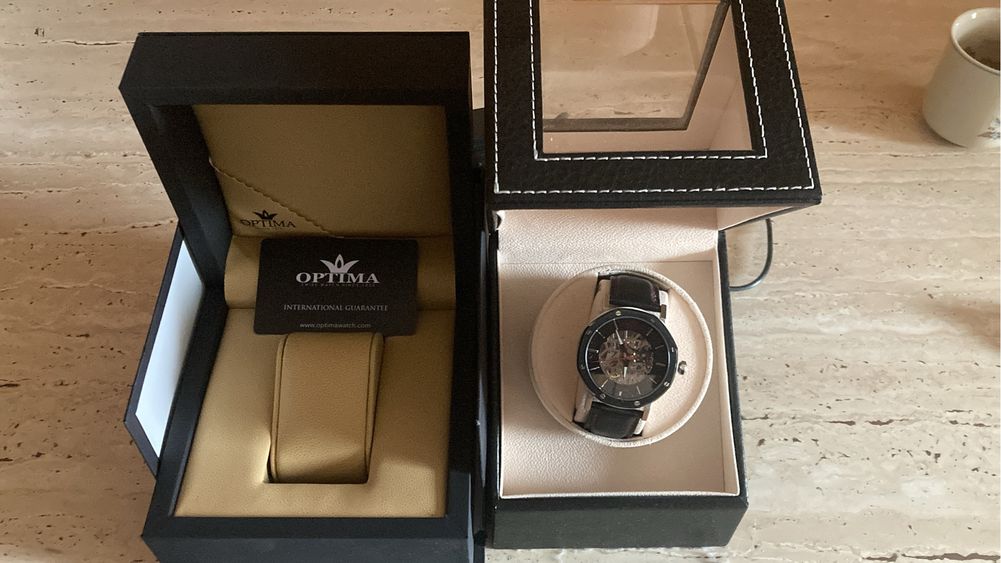Ceas Optima Ortillia Skelleton automatic