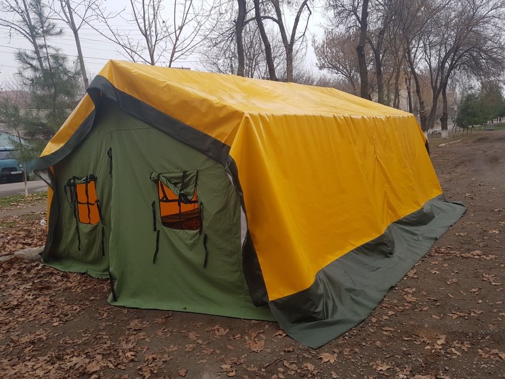 Изготавливаем палатки из Брезента чодир , палатка
