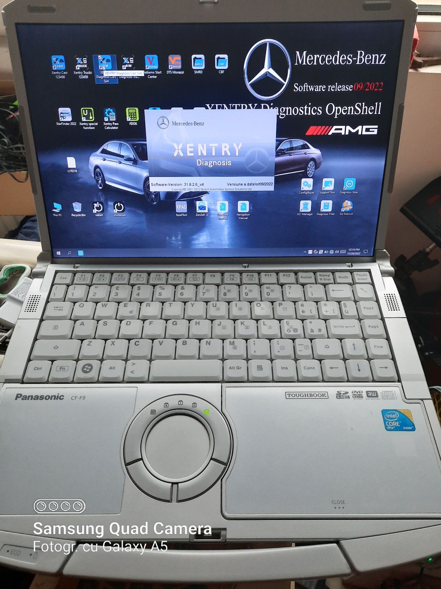 Tester dedicat mercedes super Mb Pro 6