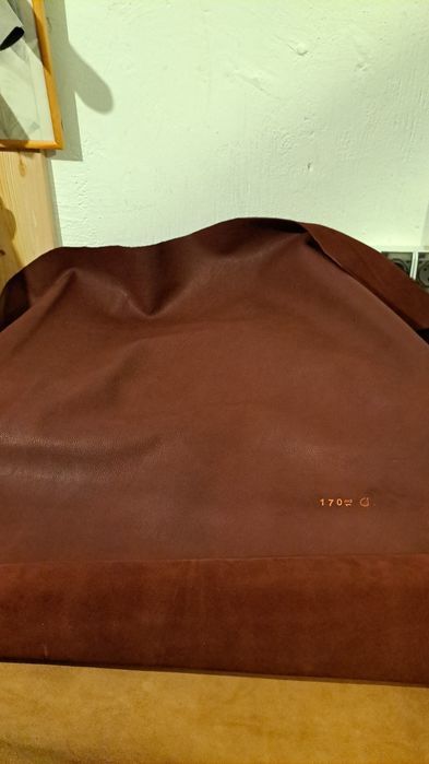 Piele tabacita, piele la metru, marochinarie, hand made, leather