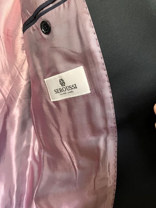 Sacou mire Seroussi 50 + camasa Bigotti M
