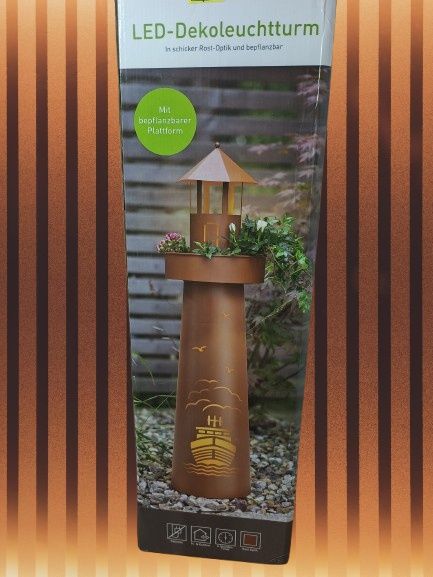 Lampa far decorativa metalica interior exterior cu dublu iluminat