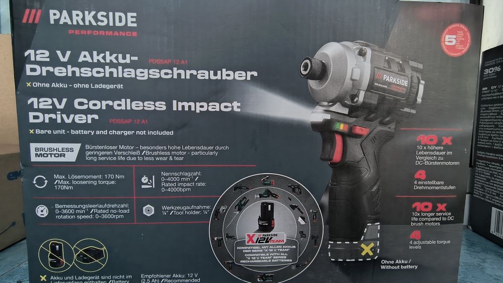 Filetanta cu impact1/4 12v performance