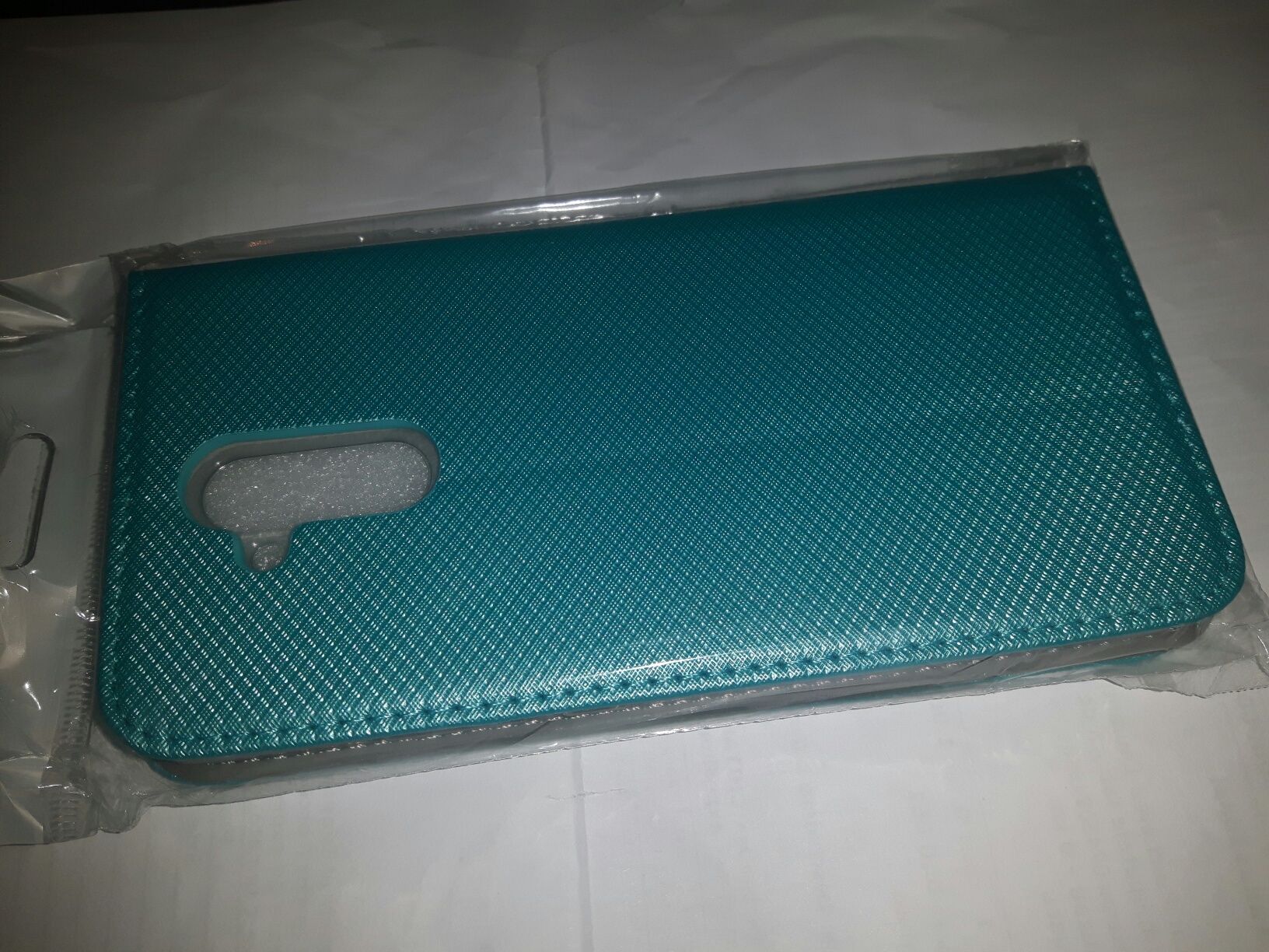 Husa Piele Smart Magnet pentru Huawei Mate 20 Lite, Turcoaz