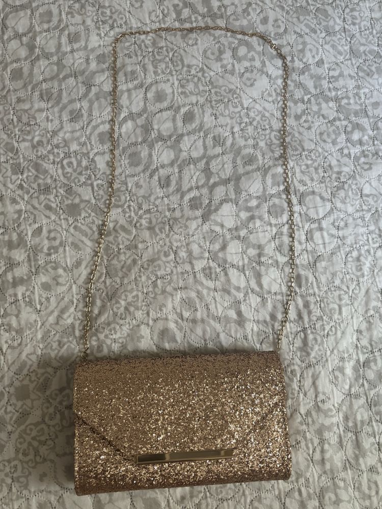 НОВА официална чанта в цвят rosegold