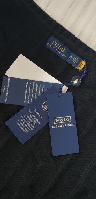 POLO Ralph Lauren Cable Wool/Cashmere  XL НОВО ОРИГИНАЛ Дамски Пуловер