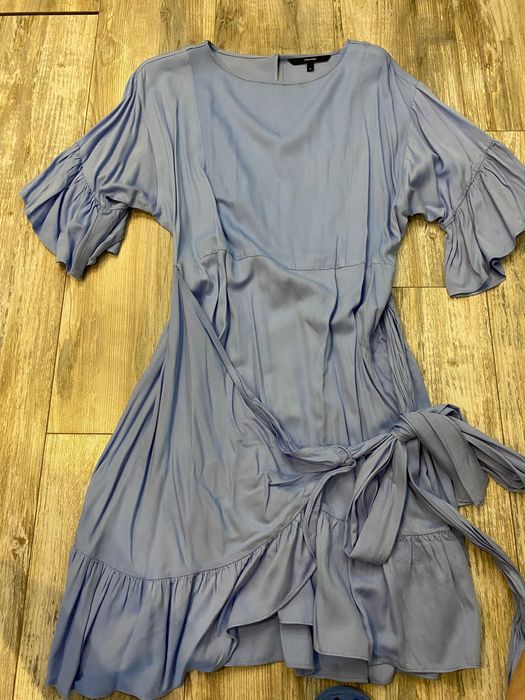 Синя рокля С/М размер