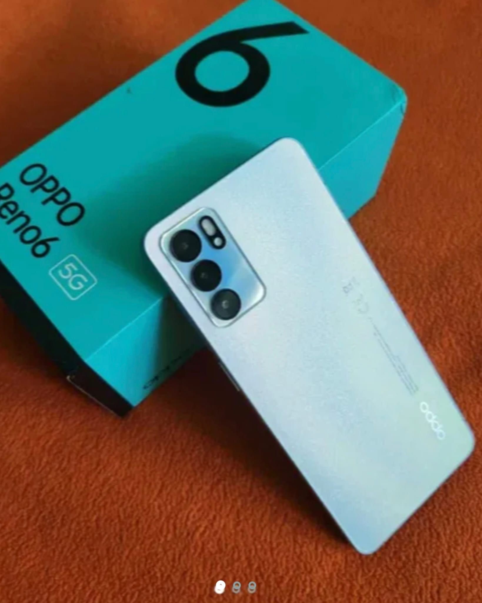 Oppo Reno6 5G NOU Arctic Blue Full-box 128gb/ 8gb Ram