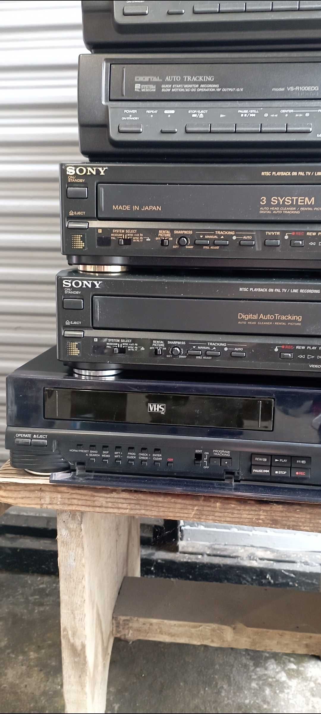 Akai- SONY-Vhs- Video Видеорекордери!