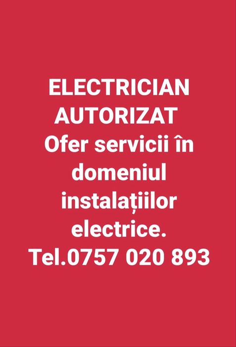 Electrician Autorizat Oradea