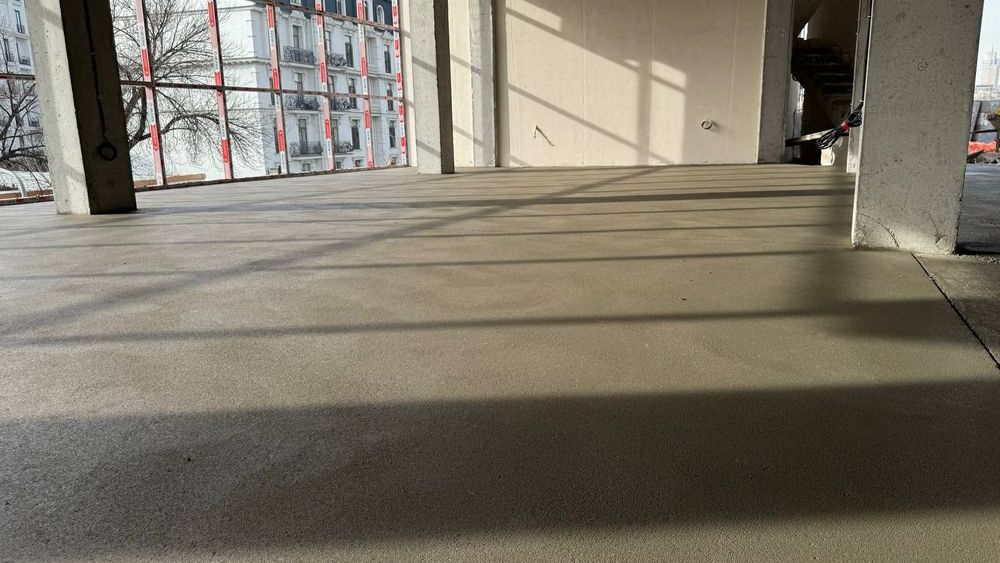 Сухая стяжка  пола.