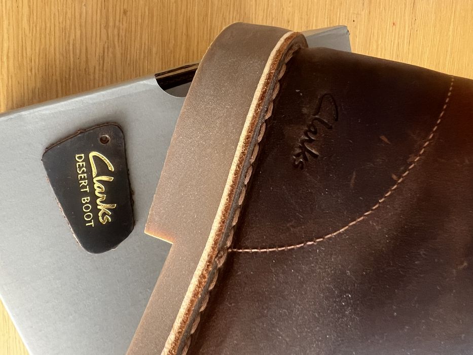 CLARKS Зимни обувки Desert Bt Evo Кафяв