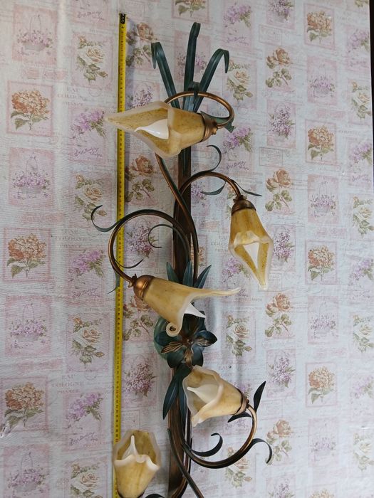 Lustra vintage cu 6 becuri
