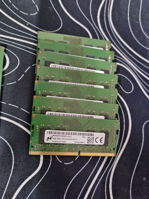 ОЗУ ддр4 8ГБ  для Ноутбука снятые с новых ноутов