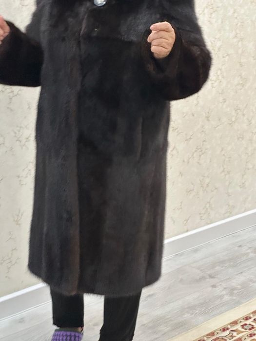 Натуральная норковая шуба