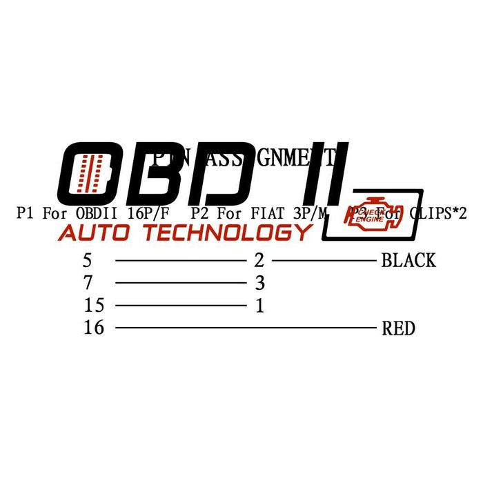 Кабел / Преходник / Адаптер за Fiat / Alfa Romeo / Lancia 3 Пина 3 Pin